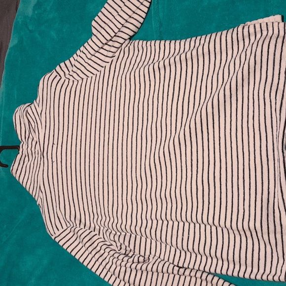 Lou & Grey Black and White Striped Sweater - Picture 5 of 5